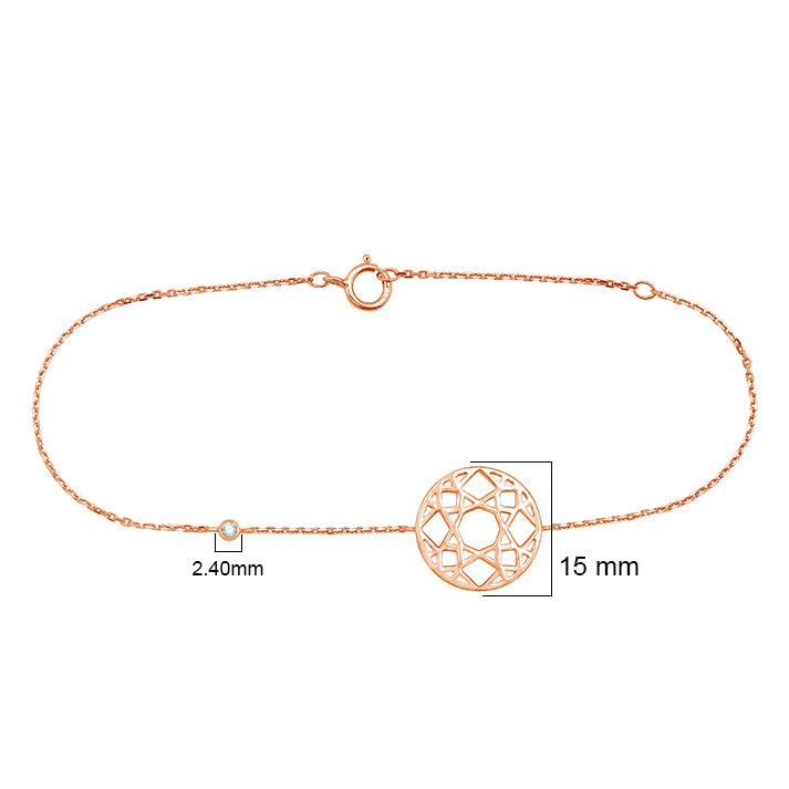 Subtle spark Diamond Bracelet