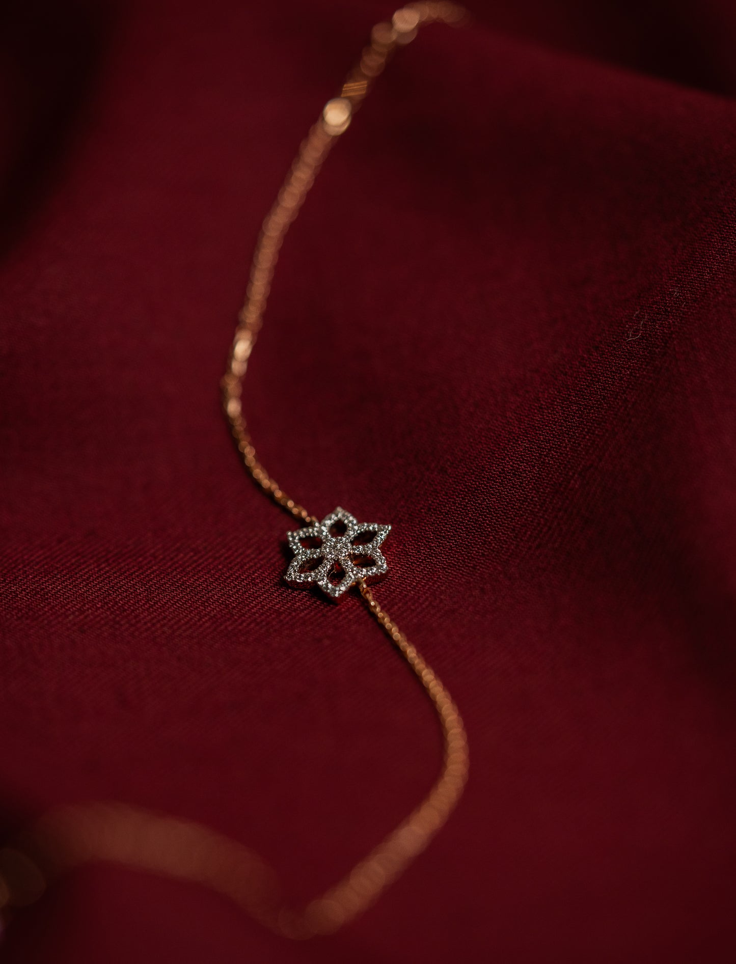 Blooms Flower Diamond Bracelet