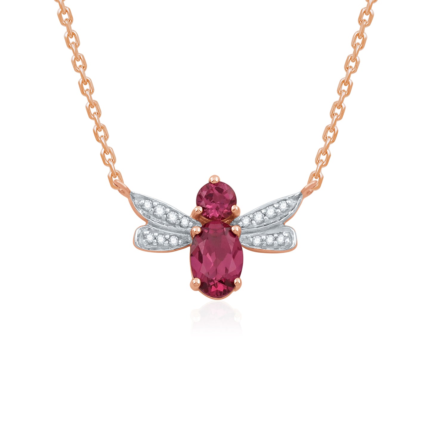 Mini Mivraa - Rose Flutter Necklace