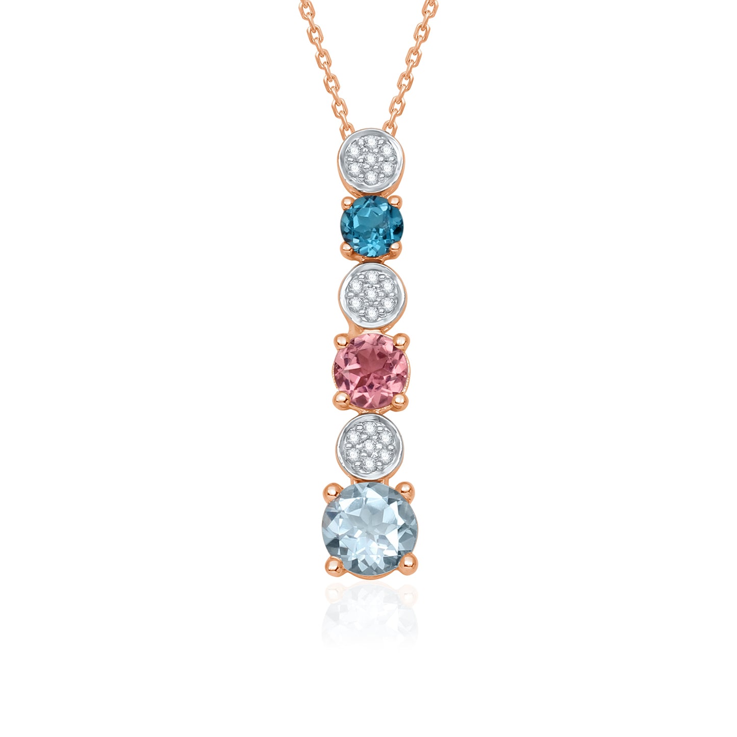 Heaven Drops Gemstones Necklace