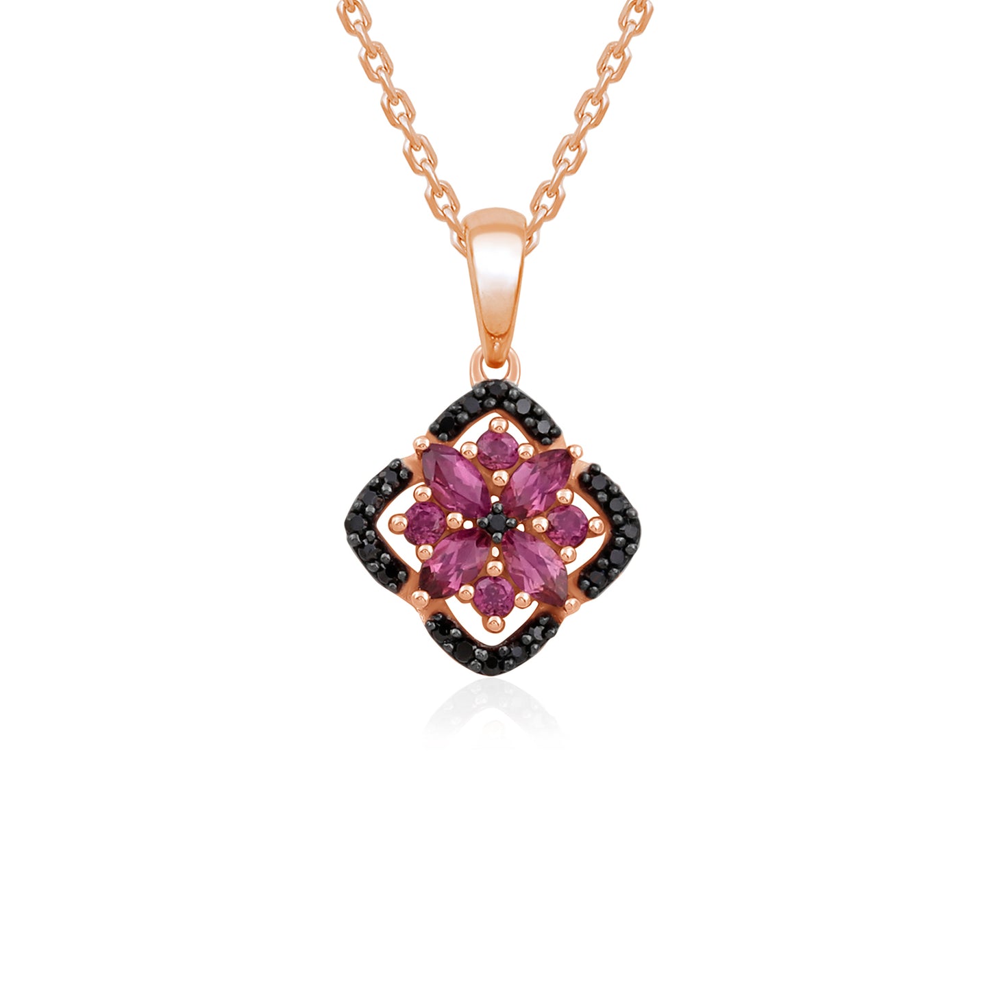 ROSE ECLIPSE - Rose Bloom Diamond Earrings