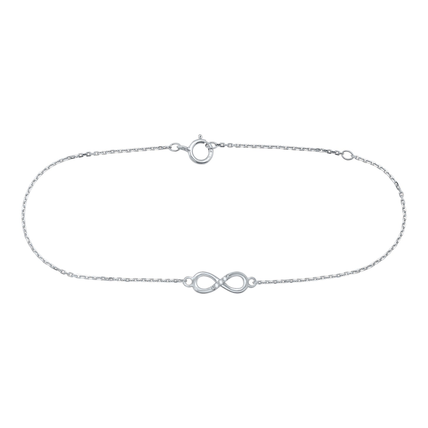Infinity Diamond Bracelet