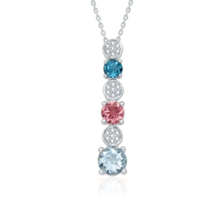 Heaven Drops Gemstones Necklace