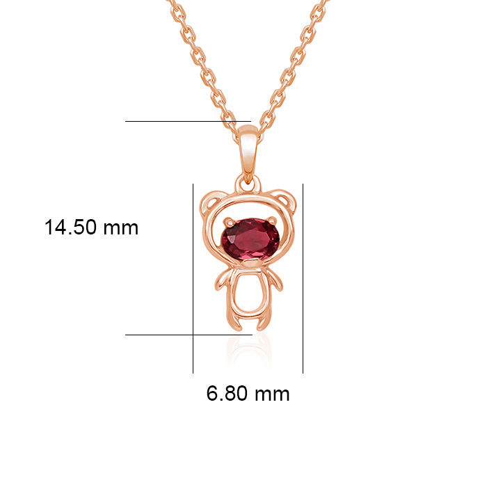 Mini Mivraa Teddy Bear Pendant