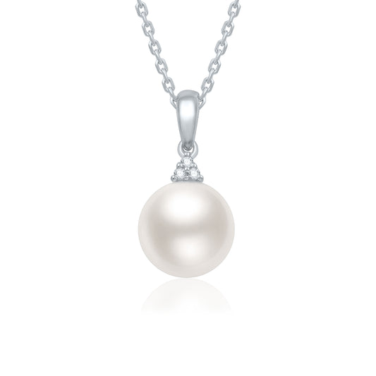 Pearl Diamond Pendant