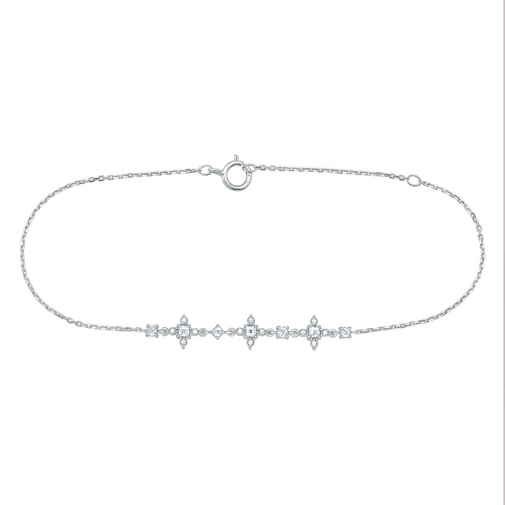 Diamond Lattice Bracelet