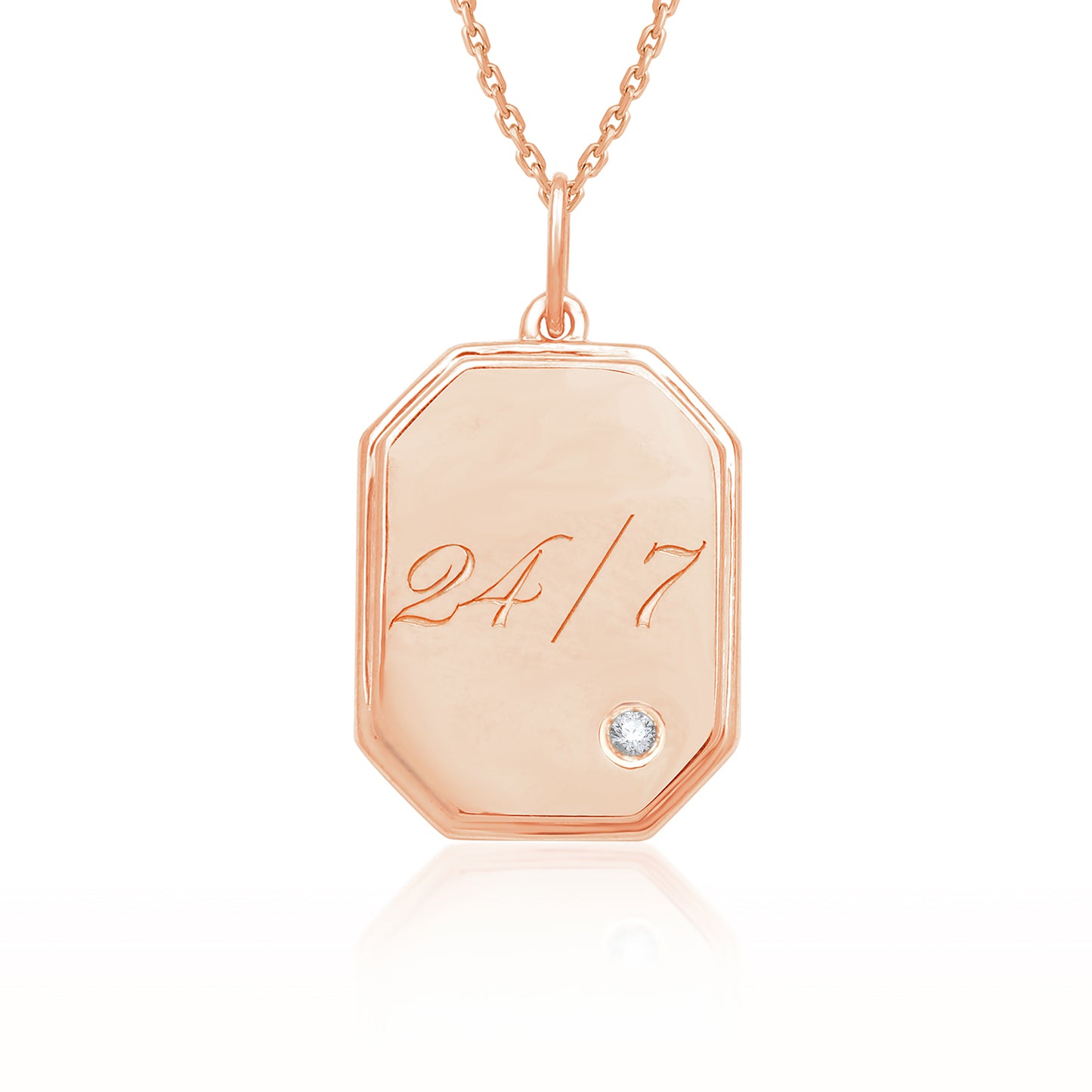 Hidden Memories Gold Diamond Pendant