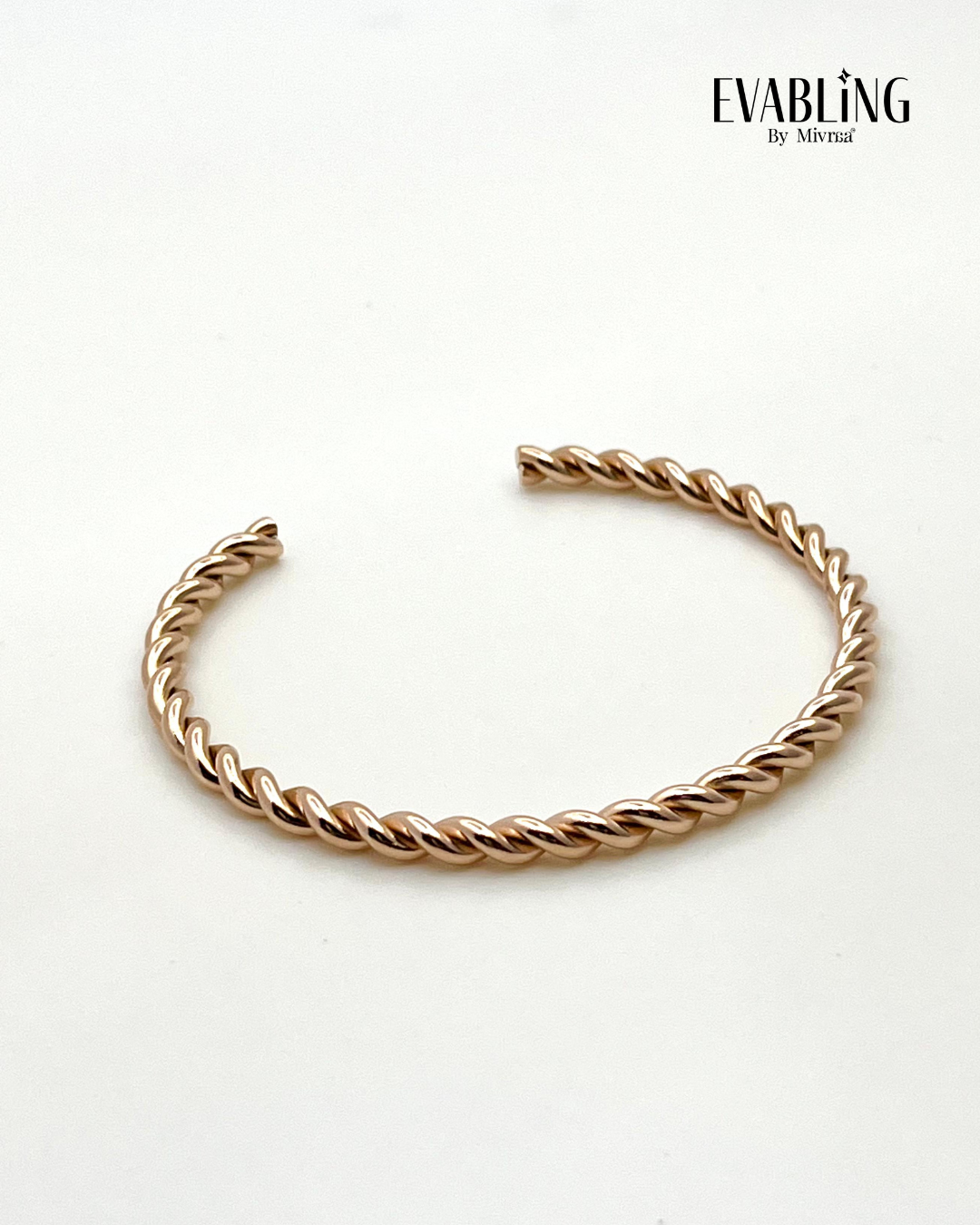 EVABLiNG by Mivraa - Twisted Cuff Bracelet