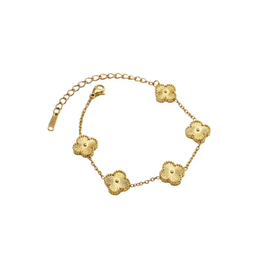 EVABLiNG by Mivraa - Clover Link Chain Bracelet