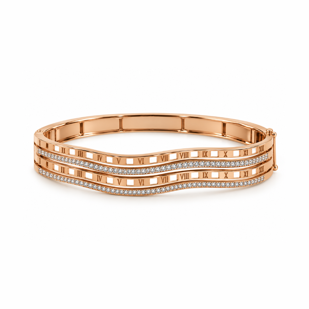 EVABLiNG by Mivraa - 4Layer Roman Numerals Bracelet