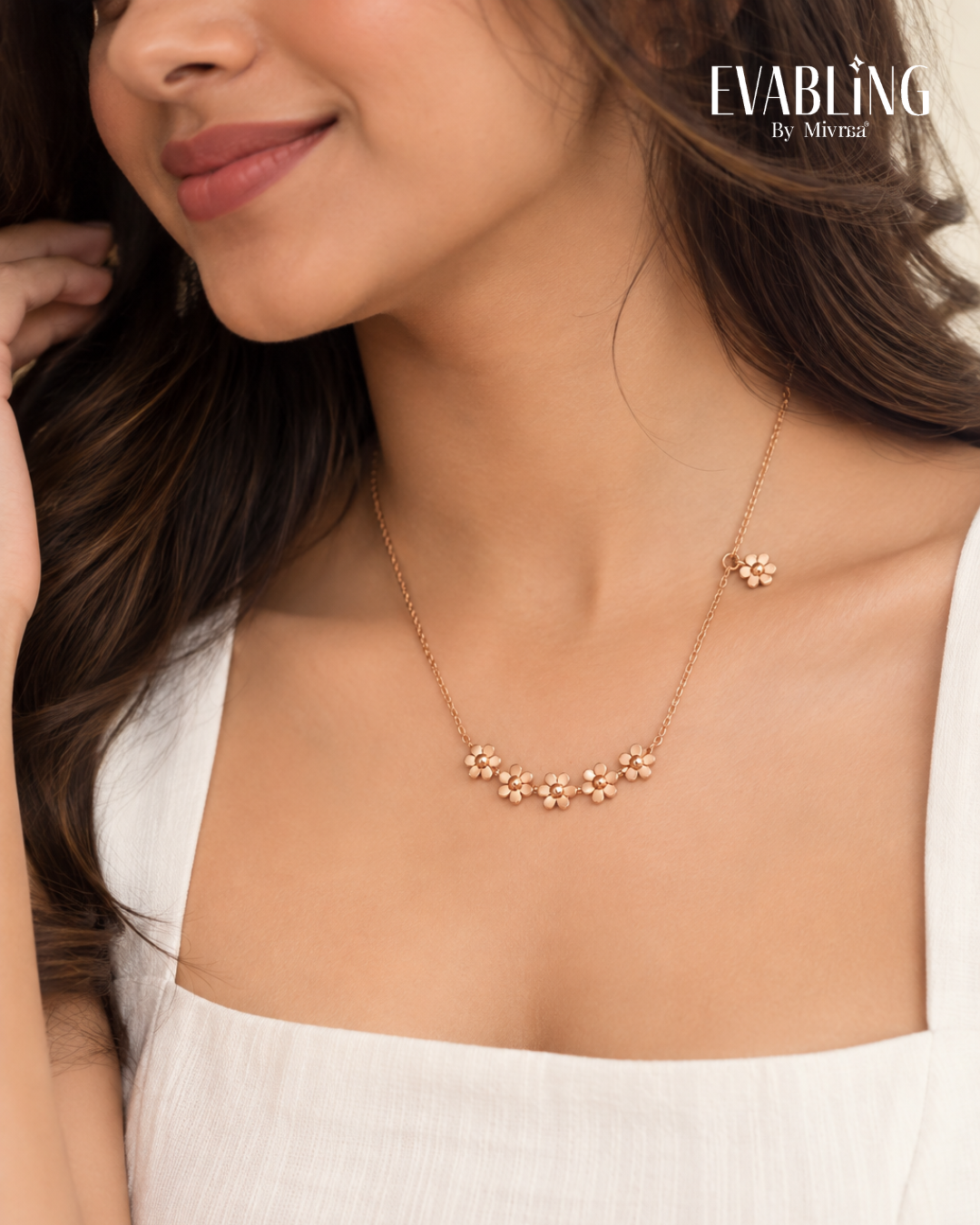 EVABLiNG by MIvraa - Flower Bloom Necklace