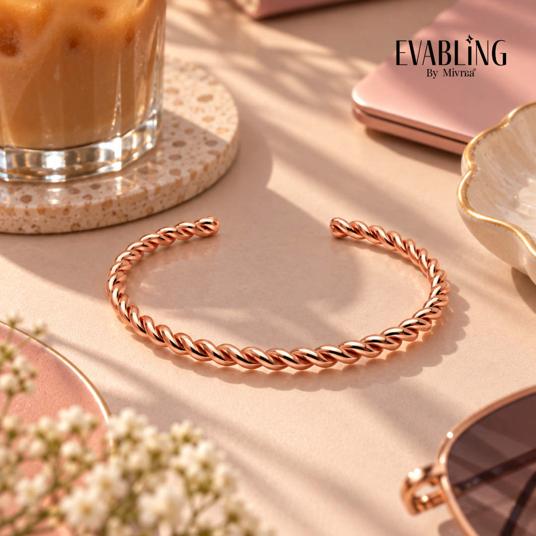 EVABLiNG by Mivraa - Twisted Cuff Bracelet