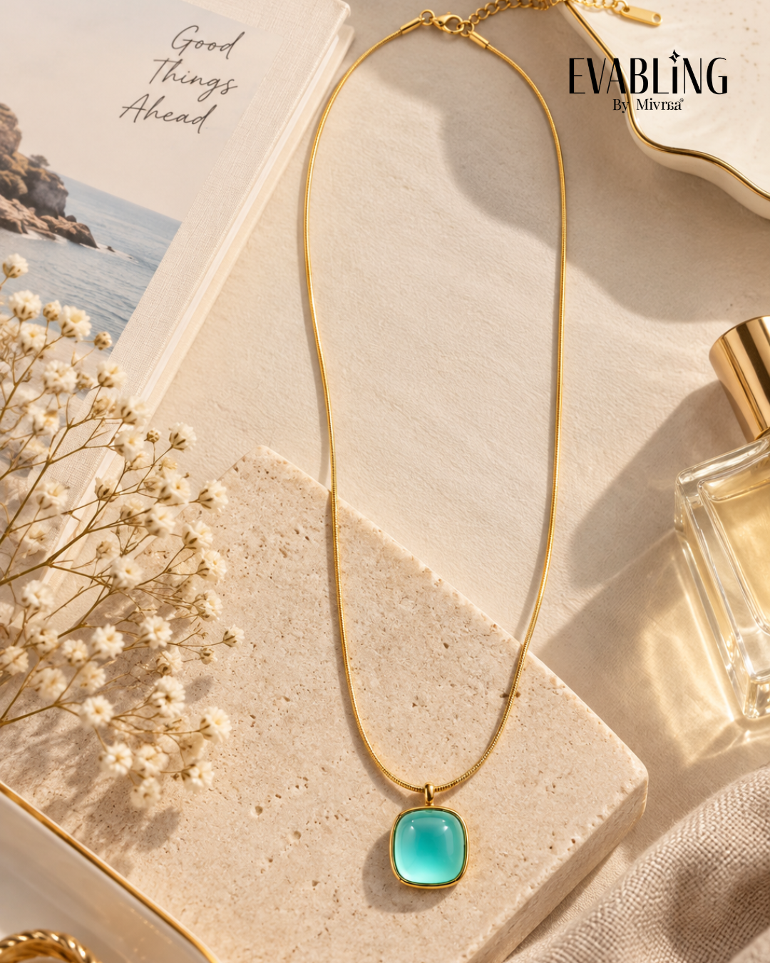 EVABLiNG By Mivraa - Emerald Necklace