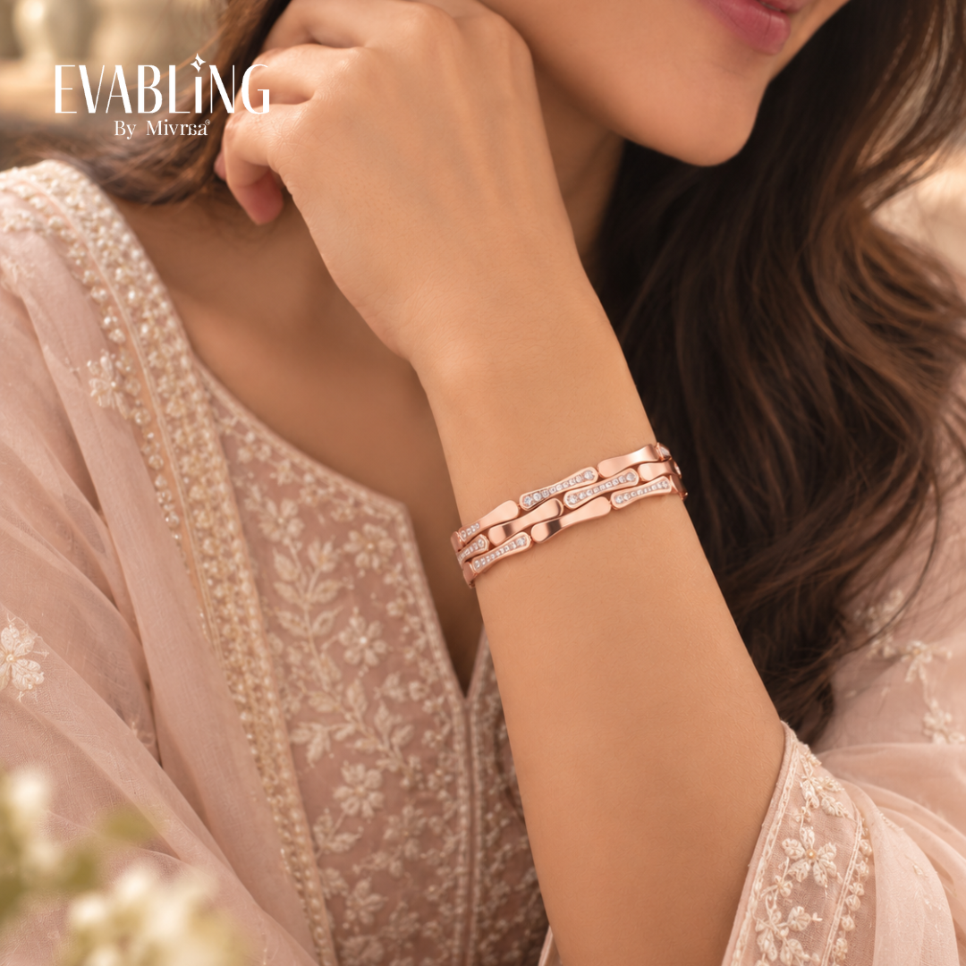 EVABLiNG by Mivraa - Triple Line Luxe Bracelet