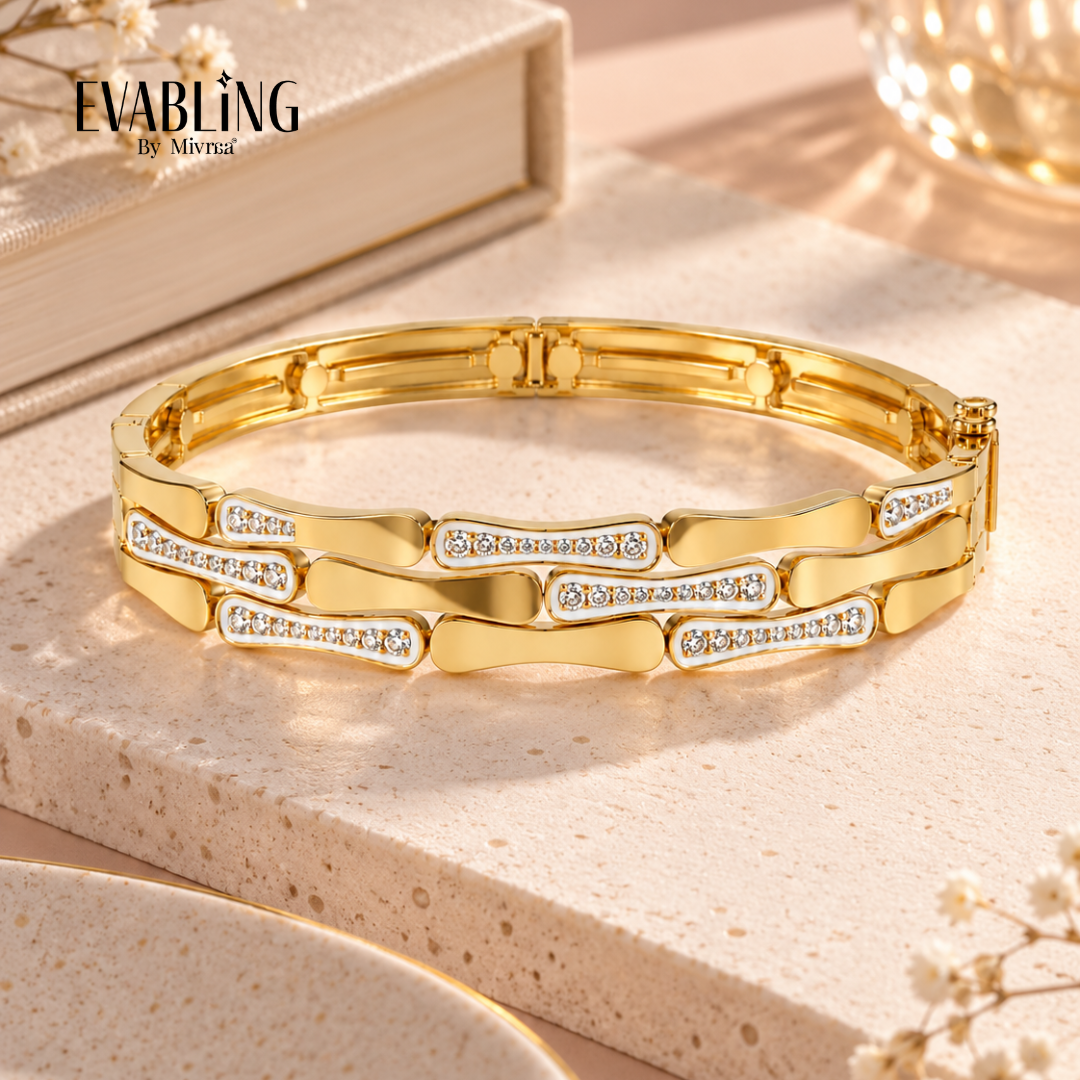 EVABLiNG by Mivraa - Triple Line Luxe Bracelet