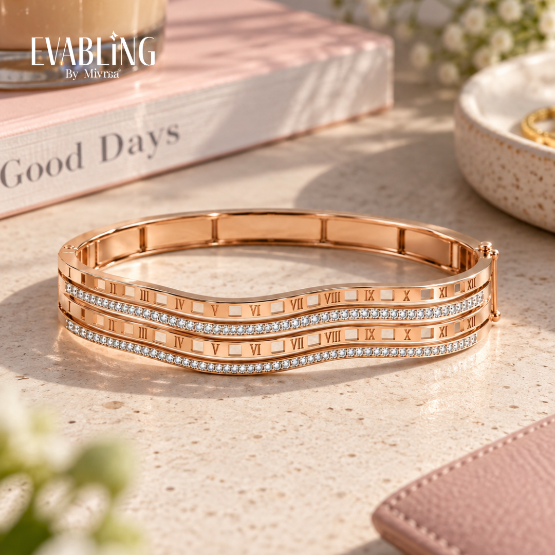EVABLiNG by Mivraa - 4Layer Roman Numerals Bracelet