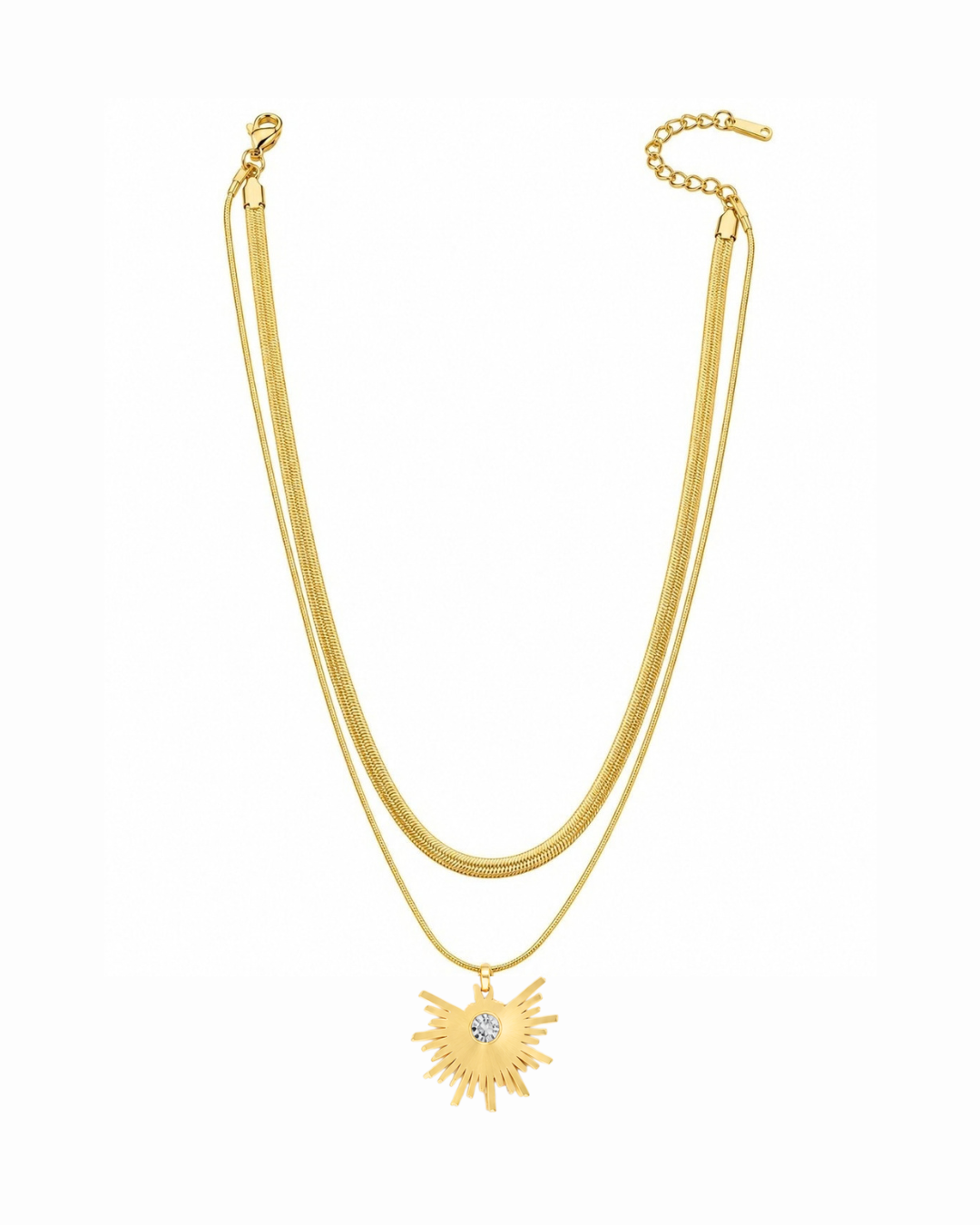 EVABLiNG by Mivraa - Golden Ray Necklace