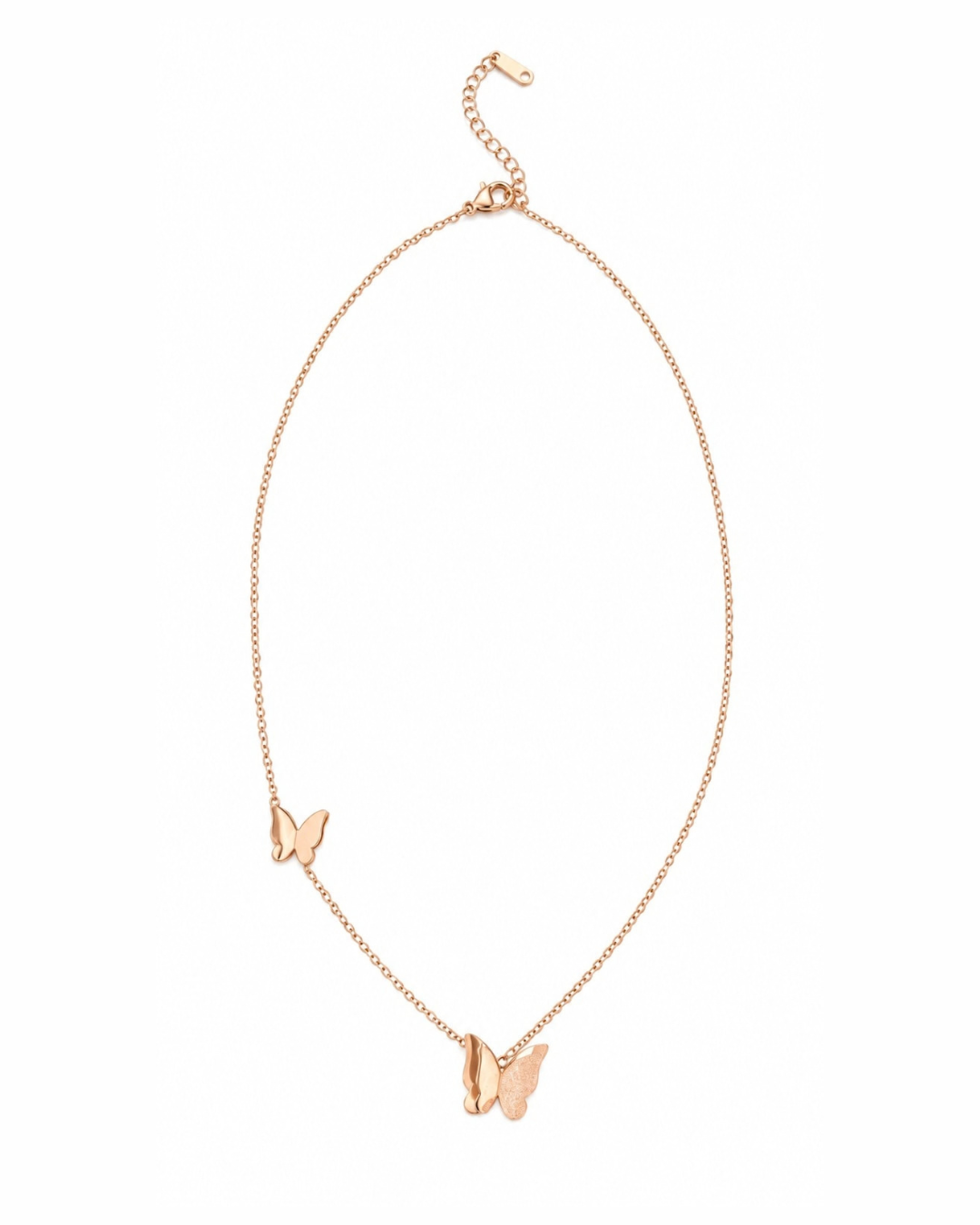 EVABLiNG by Mivraa - Double Butterfly Necklace