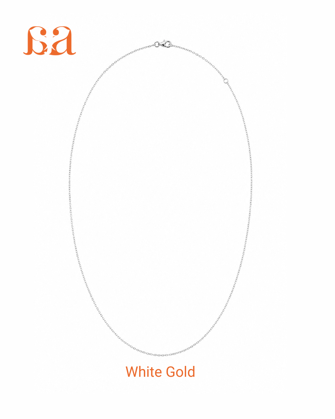 Plain 9KT Gold Chain