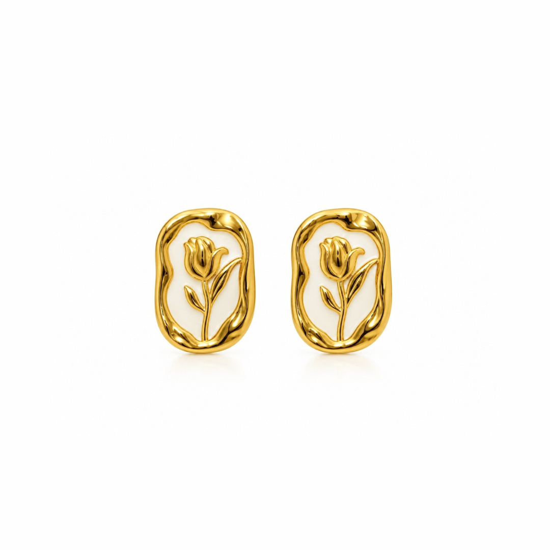 EVABLiNG by Mivraa - Floral Studs
