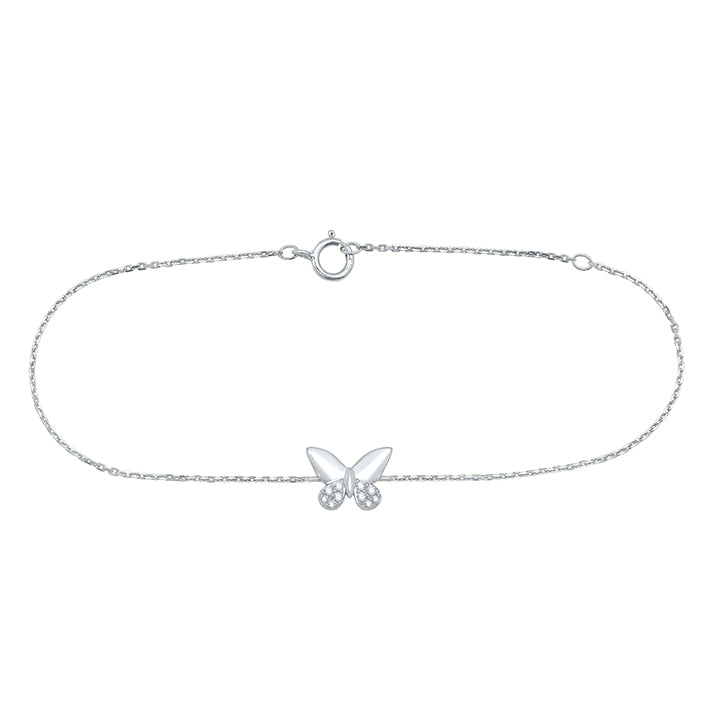 Kocho Butterfly Daimond Bracelet