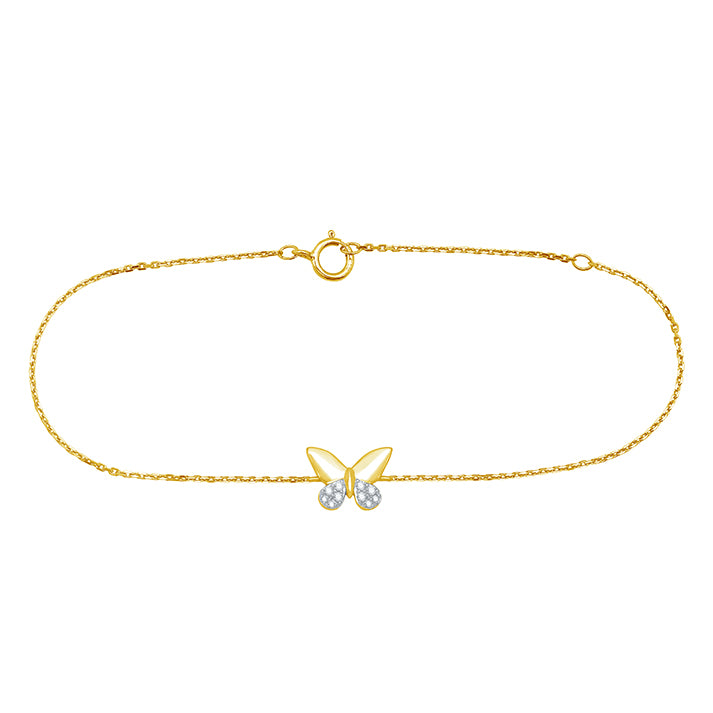 Kocho Butterfly Daimond Bracelet