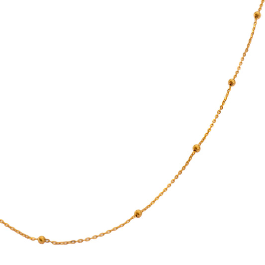 Mini Mivraa - Gold Bead Baby Bracelet