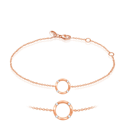 Circle Of Life Diamond Bracelet