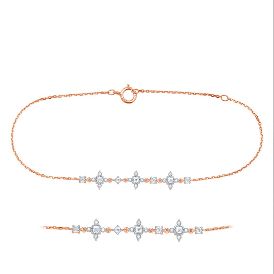 Diamond Lattice Bracelet