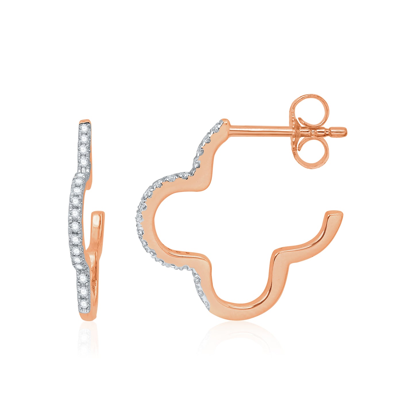 Clover Love Diamond Earrings