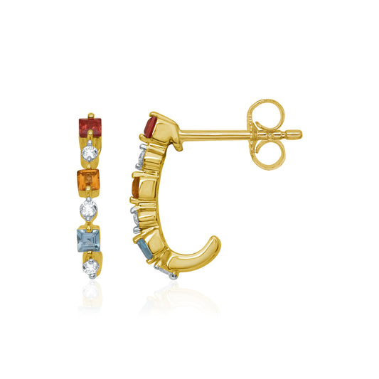 3's A Party Sailboat Stud Earrings