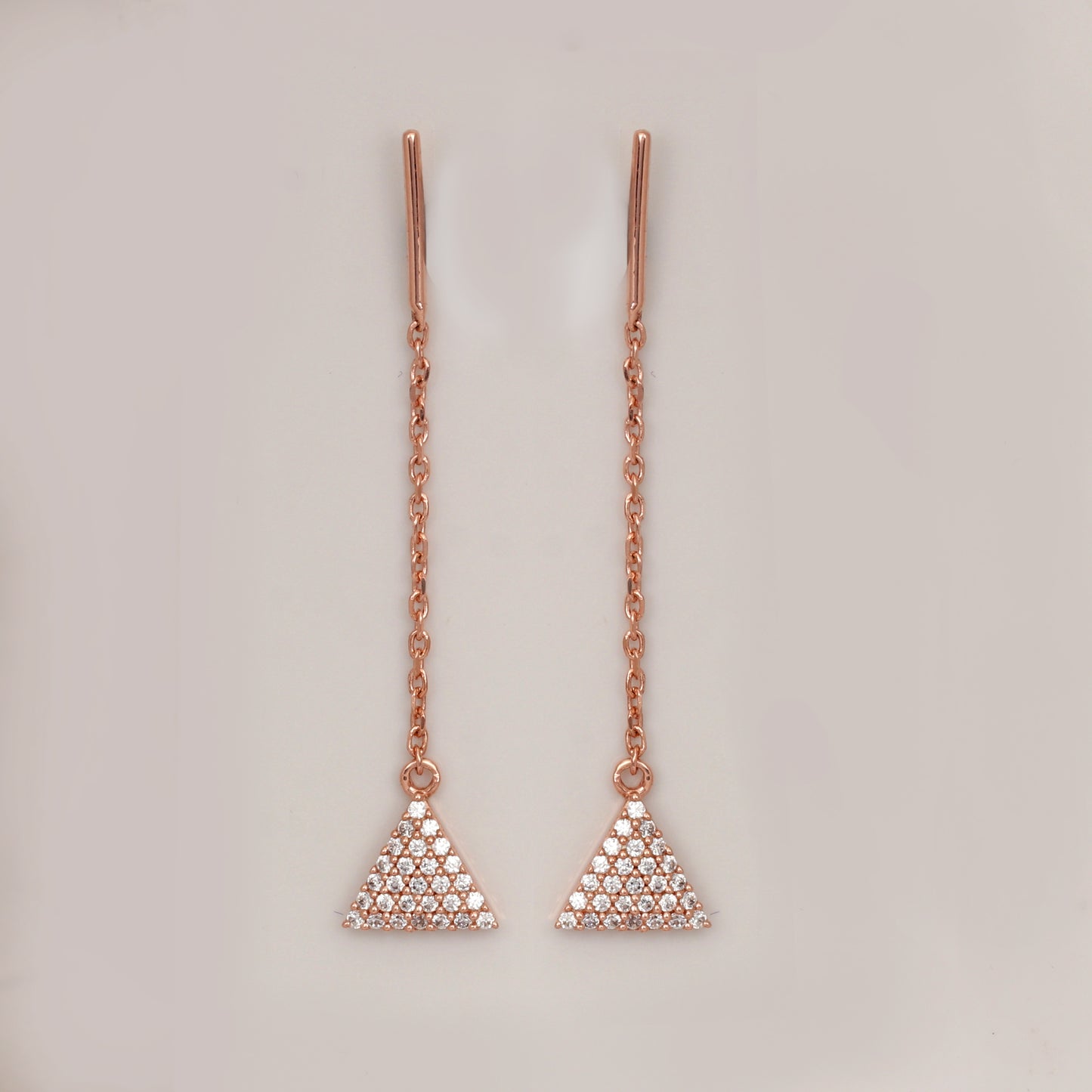 MINI MIVRAA - Sui Daga Triangle Earrings