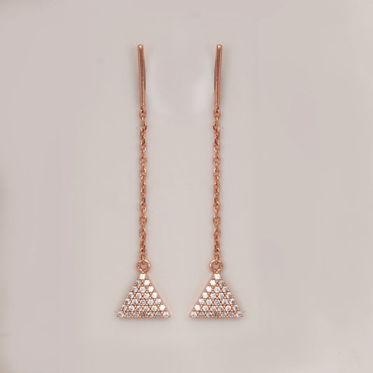 MINI MIVRAA -Sui Daga Triangle Earrings