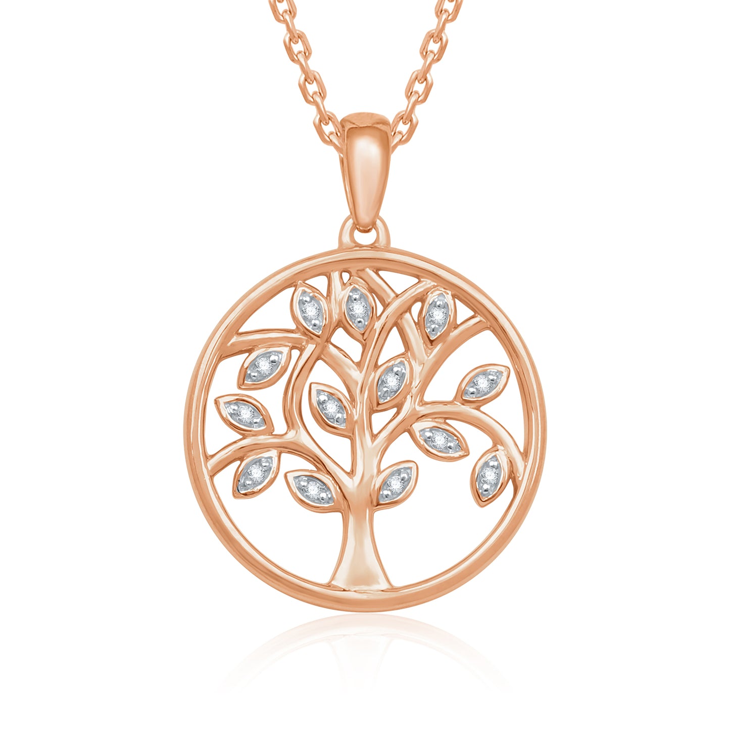 Tree Of Life Diamond Pendant