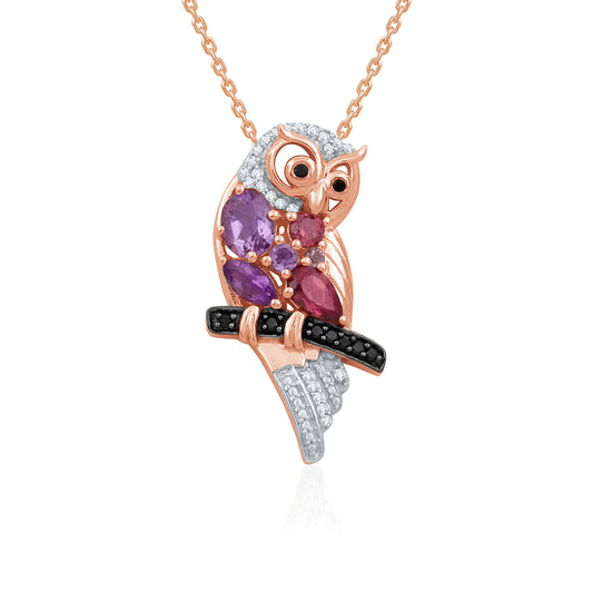 Mini Mivraa - Wise Whimsy Owl Pendant