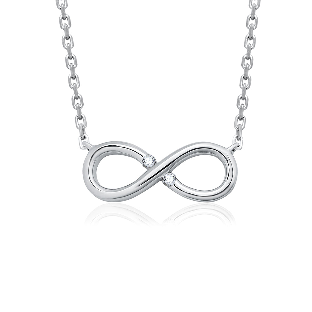 Infinity & Beyond Diamond Necklace