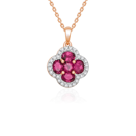 ROSE CLOVER PENDANT