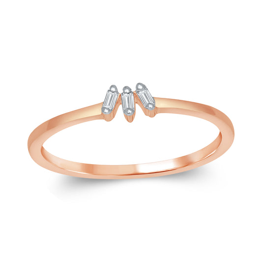 Radiant Trifecta Diamond Ring