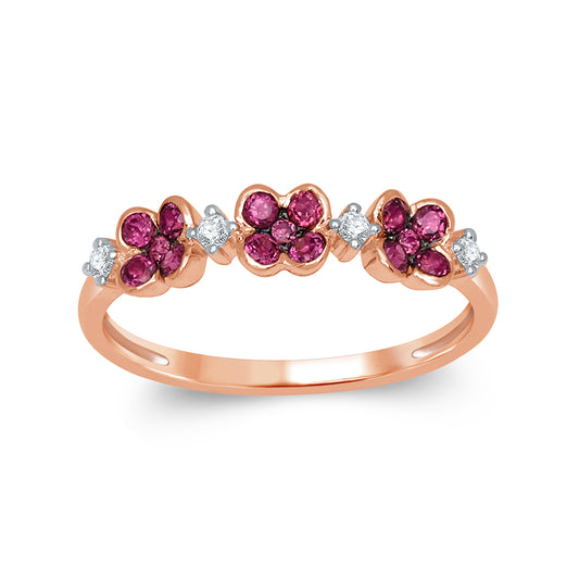Rose Clover Ring