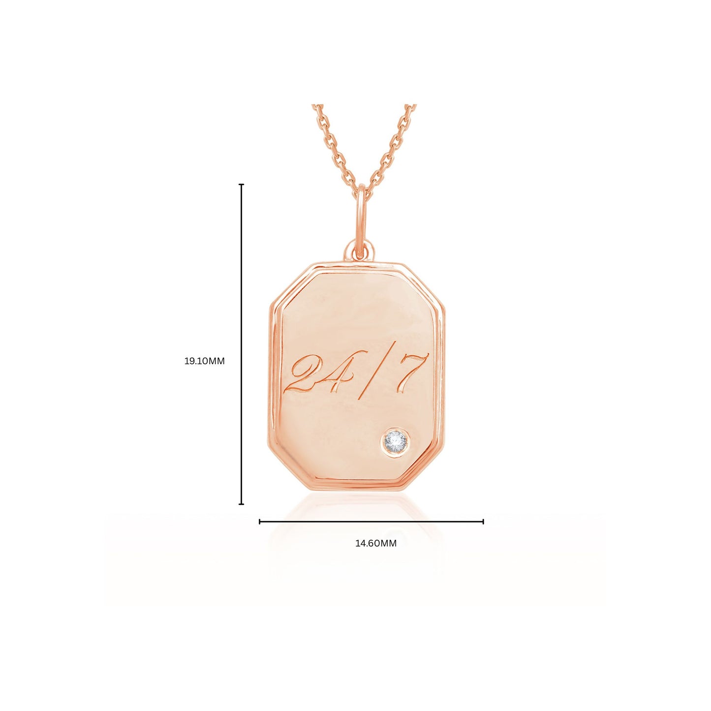 Hidden Memories Gold Diamond Pendant