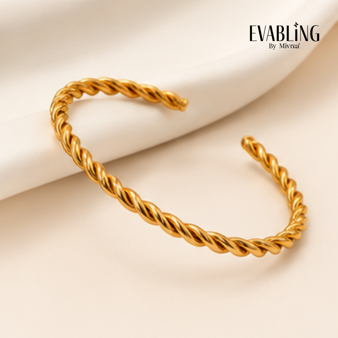 EVABLiNG by Mivraa - Twisted Cuff Bracelet