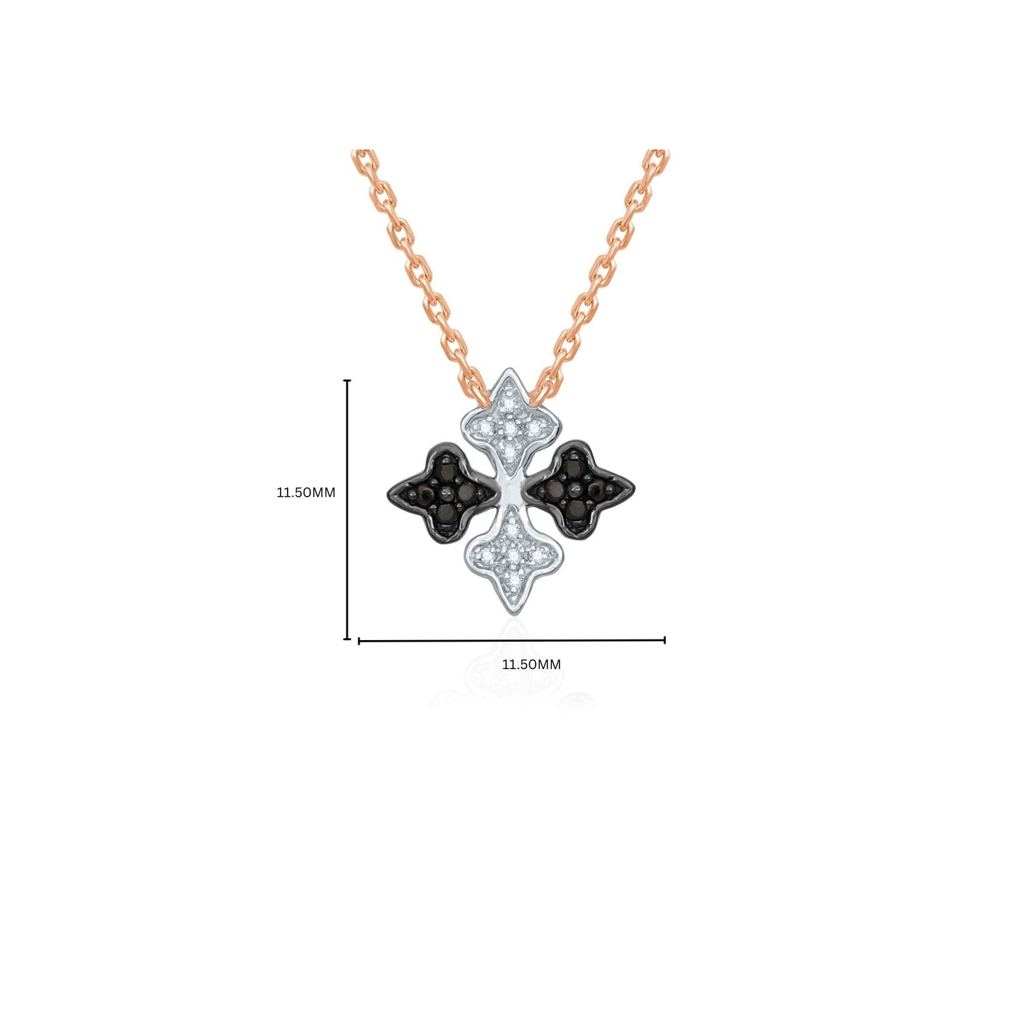 The Midnight Aura Collection - Midnight  Black Diamonds Necklace