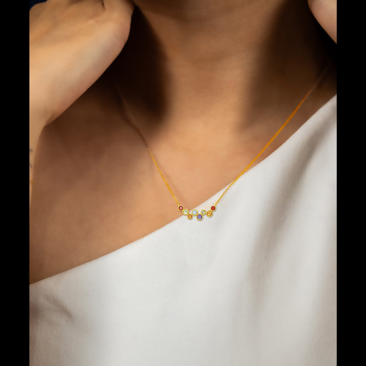 Elements Of Life Gemstones Necklace