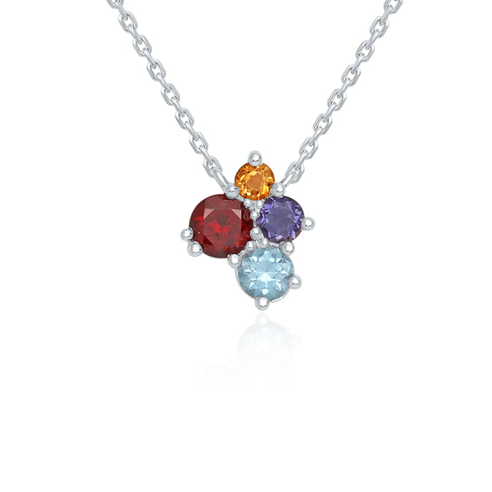 Colorful Cluter Necklace