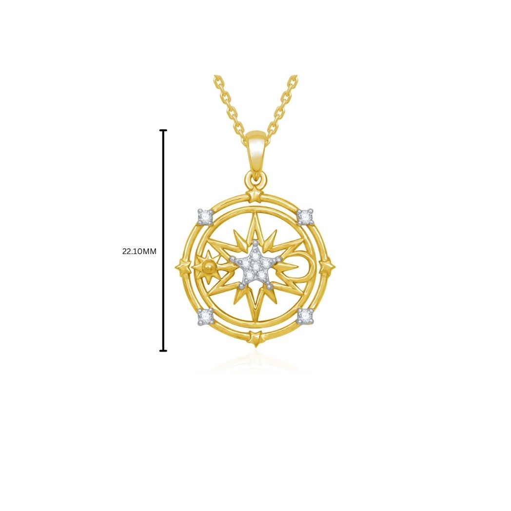 Star Diamond Pendant