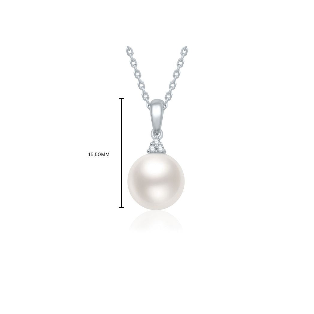 Pearl Diamond Pendant