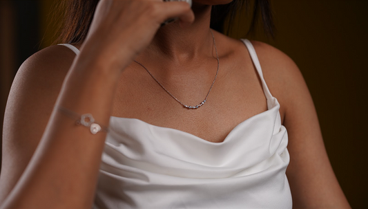 Phoebe Blue Sapphire Necklace