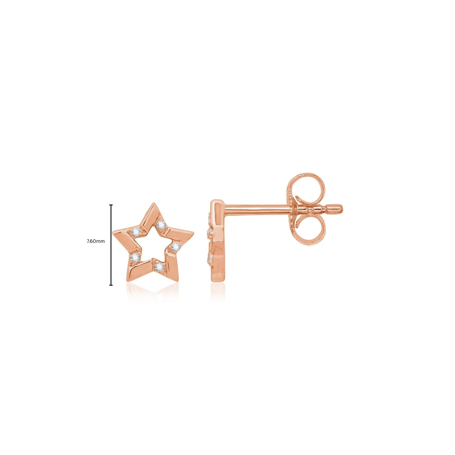 Mini Mivraa - Rock Star Stud Earrings