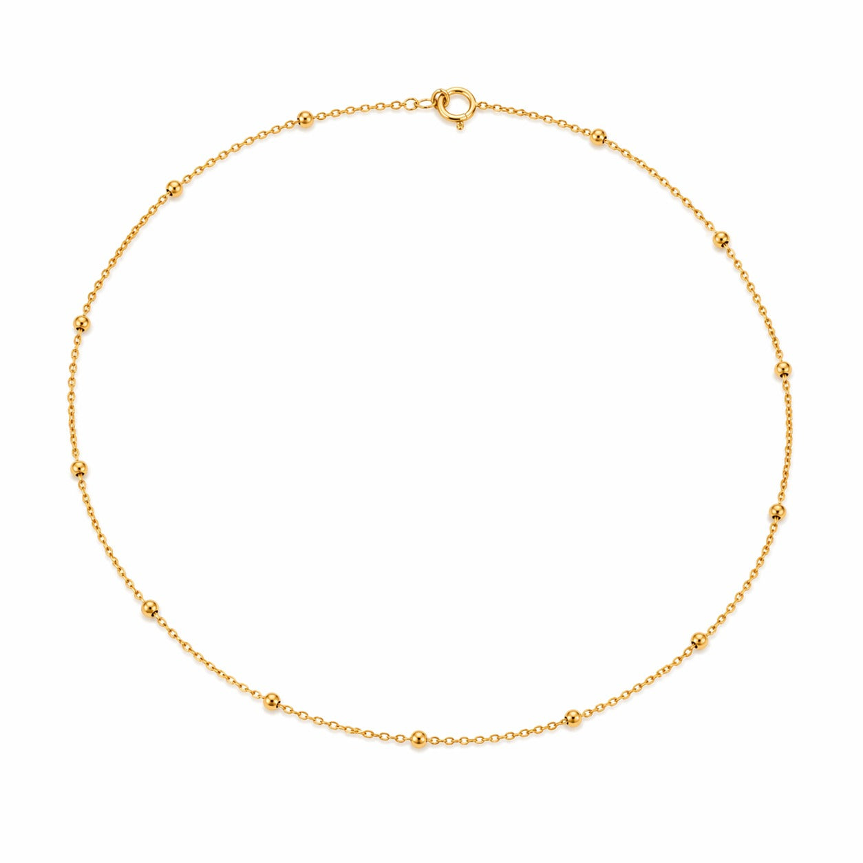 The Gold Bead Bracelet