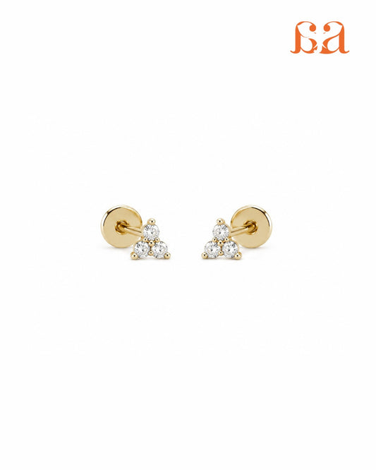 Maya by Mivraa - Jui Lab Grown Diamond Earrings
